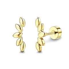 14K Gold Plated-Leaf