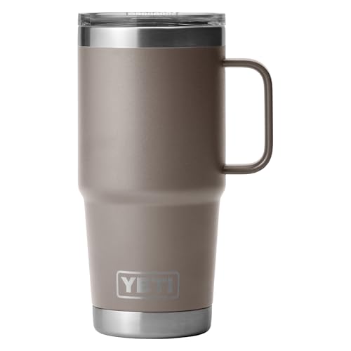 Image of YETI Rambler 20 oz Travel Mug, Stainless Steel, Vacuum Insulated with Stronghold Lid