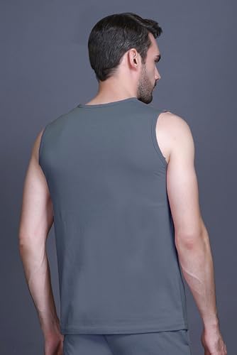 Image of GODFREY Sleeveless Tshirt for Men Cotton