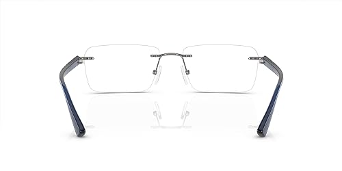 Image of Armani Exchange Mens AX1064 Rectangular Prescription Eyewear Frames