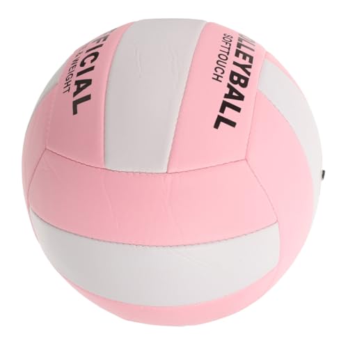 KOMBIUDA Indoor Volleyball Softy Training Ball Inflatable Sports Ball for Middle School Volleyball Players