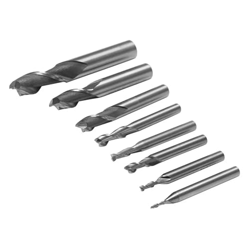 Fraise CNC 4mm anti-bourrage de copeaux pour machine-outil à bois - 3