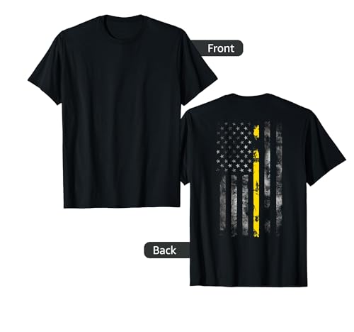 Dispatcher Shirts The Thin Gold Line T-Shirt