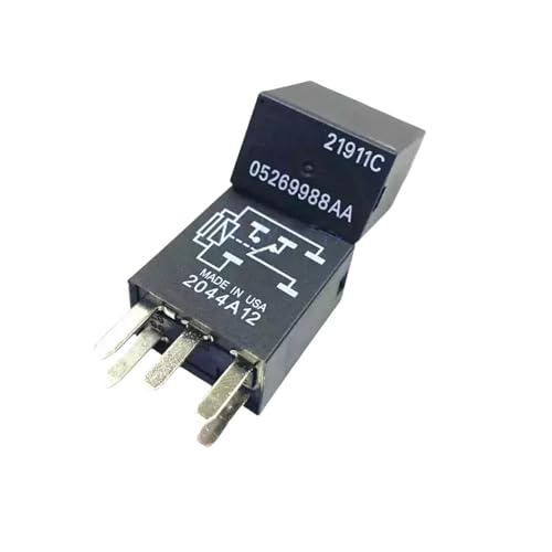 5 PCS Automobile Relay 05269988AA General to HFV9 12V 5PIN 21911C Auto Fuse Box Relay