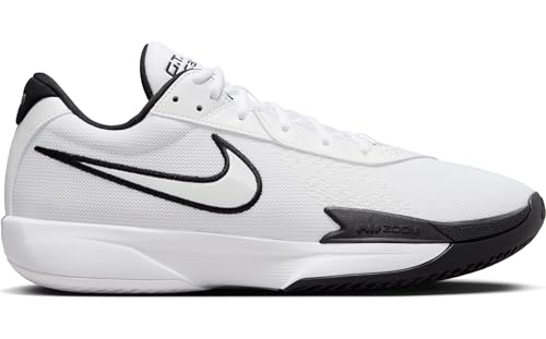 Image of Nike G.T. Cut Academy Men's Basketball Shoes (FB2599-100, White /Black-Summit White-Anthracite) Size 13
