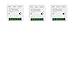 1PCS 16A WiFi Smart Switch Led Light Smart Life Push Module Supports 2-Way APP Voice Relay Timer (Color : 3 PCS, Size : 100V-240V)