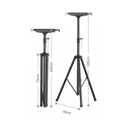 Soporte portátil para proyector con base estable y altura ajustable miniatura 2