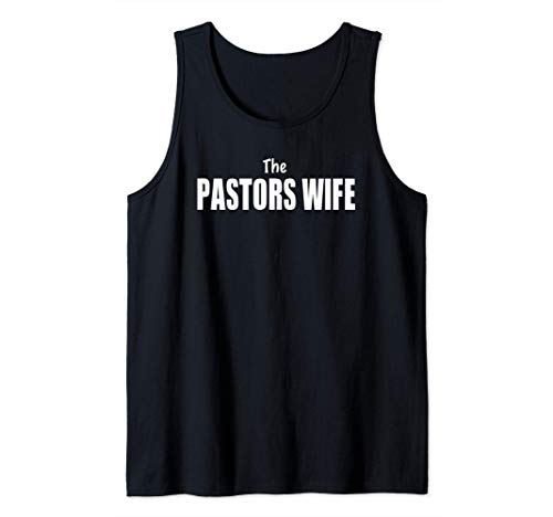 Pastors Wife Pastor Appreciation Christ Church Minister Camiseta sin Mangas