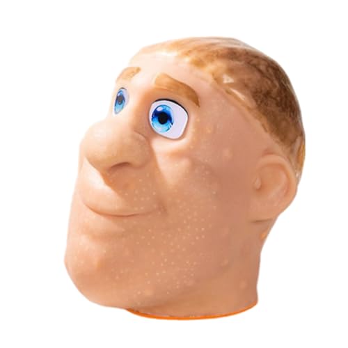 ニキビ潰しおもちゃ、頭の形をしたニキビ摘みスクイーズおもちゃ、シリコン製鼻ニ キビ潰し、ニ キビ、スクイーズ、顔のニキ ビ掃除おも ちゃ、抜毛症・毛髪皮膚症のための再利用可能な感覚おも ちゃ