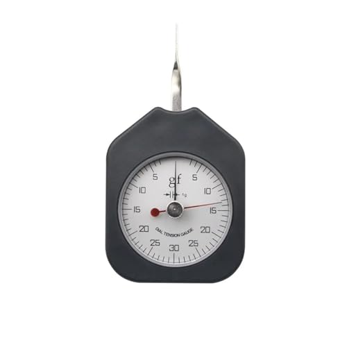 ZERVA - ZERVA Tensiomètre à jauge de Force, Accessoires, Compteur de Tension à Cadran, Double pointeur (Size : 30g)
