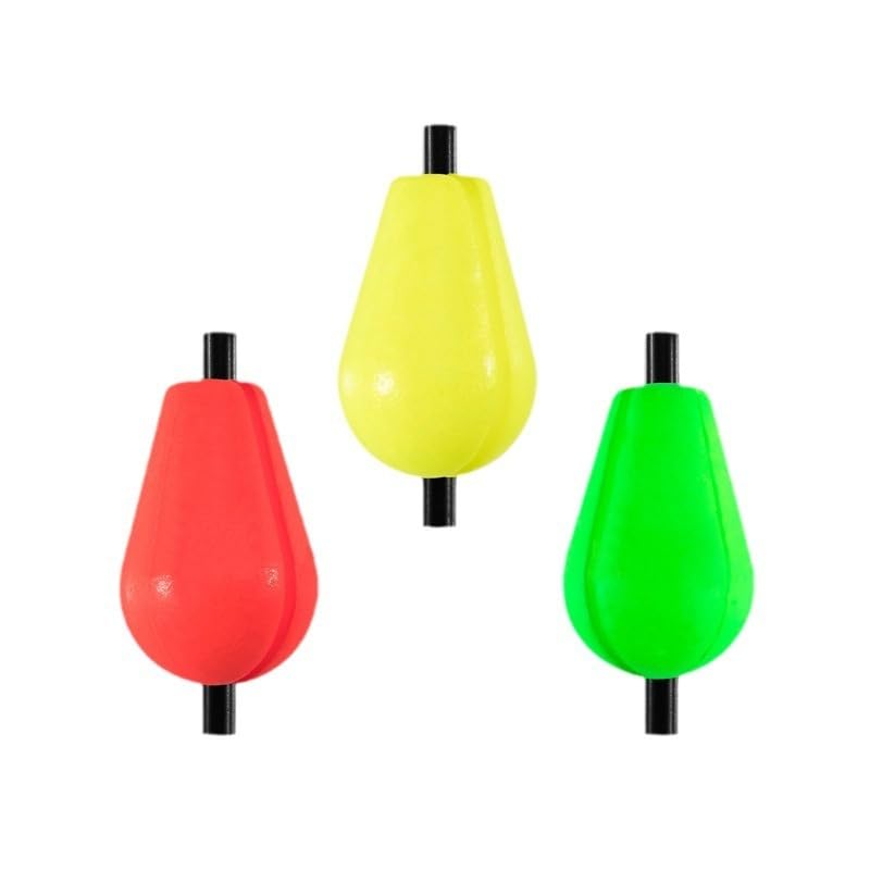 Set de 5 Boyas de Pesca en Espuma EVA de 3 Colores