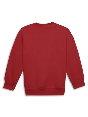 Image of Mack Jonney Printed Round Neck Cotton Fleece Tracksuit Co-Ord Set for Kids-MACK38380
