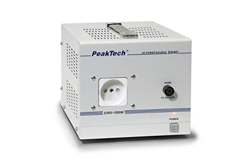 Peak Tech P 2240 - Transformateur d'Isolement, Appareil de Mesure, Noyau Toroïdal, Isolation...