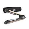 Silk'n Hair Straightener | SilkyStraight | Hair Straightener with Infrared and Ionic Technology | Warm After 15 Seconds | Long-Lasting lint-Free and Shiny Result | All Hair Types | Storage Bag