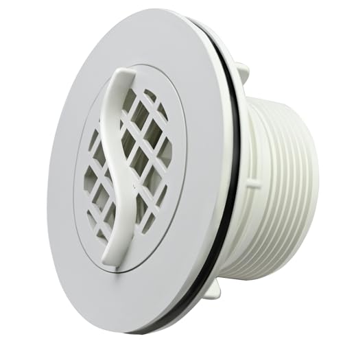AQBB Threaded Inlet Strainer Kit Compatible with Intex Filter Pumps w/ 1-1/2