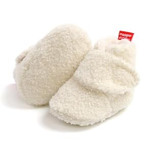 Ohwawadi Infant Baby Slippers Girls Boys Booties Warm Baby Socks Shoes Newborn Crib Shoes Baby Footwear Prewalkers