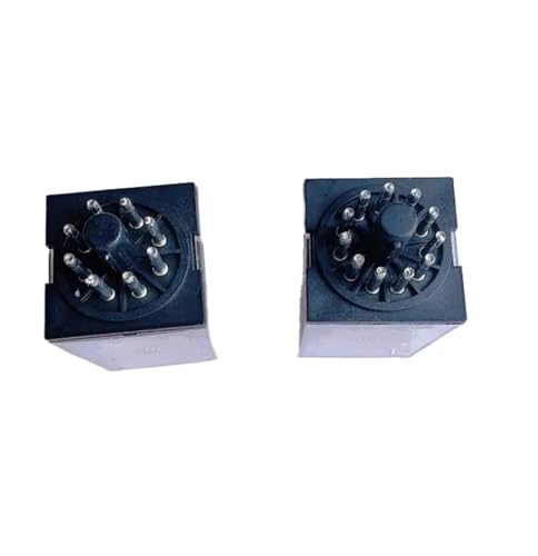 Relé electromagnético MK2P-I AC 220V con base de 8 pines de conexión 3