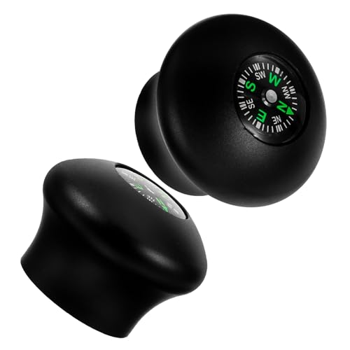 2 Boussoles pour bâtons de marche légères et intégrées TOYANDONA