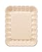 [100 COUNT] Compostable Biodegradable Eco Friendly Cloud Collection Trays - Plates Made from Tree-Free Bagasse Sugarcane for Weddings, Dinnerware, Catering or Takeout (9.5" x 7.5")