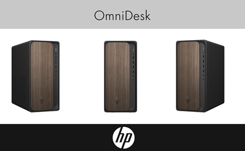 Image of HP OmniDesk AI PC (Next Gen Envy) Desktop (Intel Ultra 7-265, 64GB DDR5, 8TB SSD, Intel Graphics, 280W PSU, WiFi 6, BT 5.2, RJ-45, 1 Display Port, Win 11 Home) w /DKZ USB Port Exp