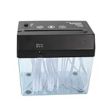 Toyvian Trituradora de Papel Mini Trituradora Usb para Trituradora de Papel Tarjeta de Crédito Trituradora de Oficina en Casa