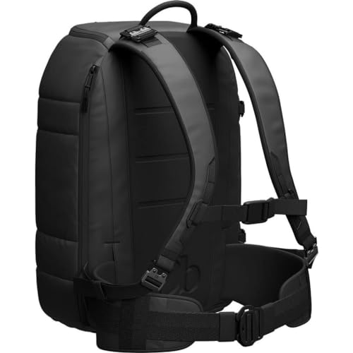 Db Journey Ramverk Backpack - Durable Travel Backpack with Laptop Compartment & Pockets for Work, Luggage with Roller Bag Hook Up System, 26L - Black Out4