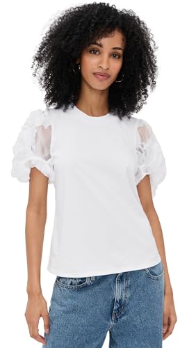 Cinq à Sept Women's Paper Floral Organza Yashi Top