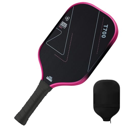 Pagaie de pickleball en fibre de carbone pour éviter les vibrations