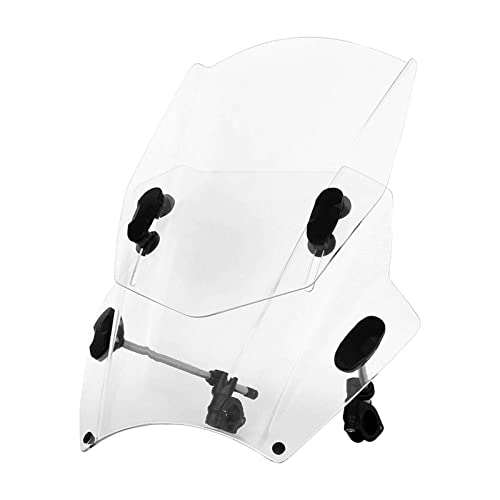 Pare-brise moto universel réglable haut et bas couleur B pour déflecteur de protection optimal