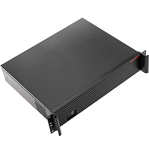 RackMatic - Caja Rack 19" IPC microATX 2U 2x3.5 Fondo 350mm