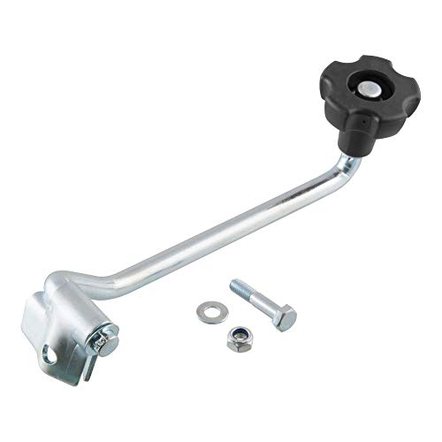 CURT 28964 Replacement Direct-Weld Square Jack Handle for #28570 SILVER BLACK