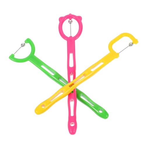 NOLITOY 3pcs Children's Oral Development Trainer Tip Exercise Tool Speech Therapy Device Jaw Strengthener Sensory Training