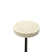 Pack of 100 Felt Polishing Wool Bob Burr 1 Inch Diameter High Wheel with 1/8 Inch Shank Cotton Buffing Wheels Kit for Polishing Drill