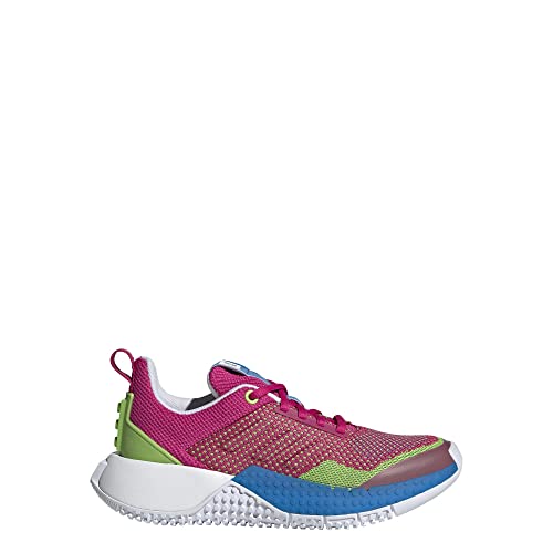 Adidas Girl's Lego Sport Pro Low Shoes, Real Magenta/Real Magenta/Semi Solar Green