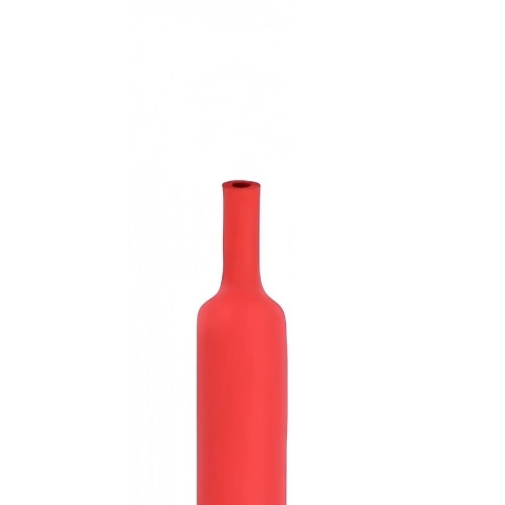 Silikonowa rurka termokurczliwa, Rurki termokurczliwe z klejem poliolefinowym 3:1 do kabli Wielokolorowe, wiele rozmiarów(Red,25.4MM*10M)