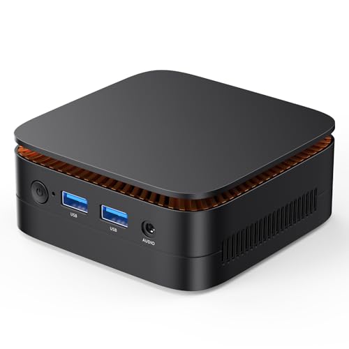 NiPoGi Essenx E1 Mini PC W11 PRO Ιntel Alder Lake N95(Max 3,4 GHz) 8GB DDR4 256GB SSD,Mini Computer Dual Display 4K@60Hz HDMI 2.0+DP 1.4 Desktop PC mit Gigabit Ethernet/2.4+5G WiFi/Bluetooth für Büro