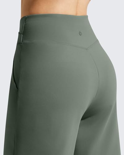 Image of G4Free Evergoing Athletic Shorts for Women with Pockets 6 inch /14 inch Cross Waist