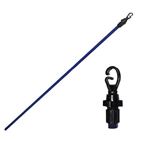 Easy Shopping® 2.6Meter/8.5ft Heavy Duty Washing Line Prop Telescopic Home Garden Pole Clothing Laundry Support (1)