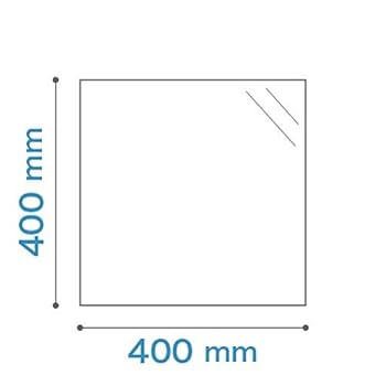 Amazon | ステンレス棚柱 ガラス棚板セット シルバー 全長845mm