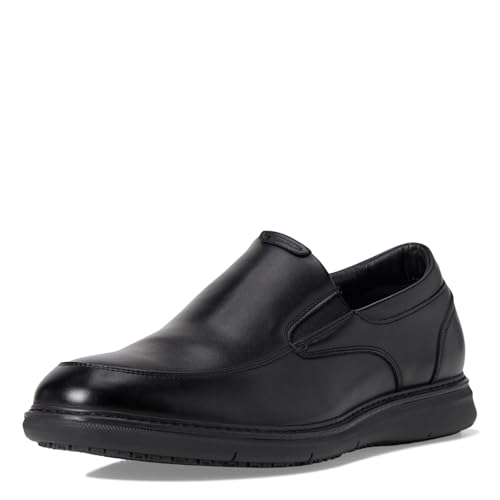 Nunn Bush Men's Chase Slip Resistant Work Slip-On for Restaurant, Food Service & Hospitality Black 9 Medium by Nunn Bush - Used condition - US$29.92