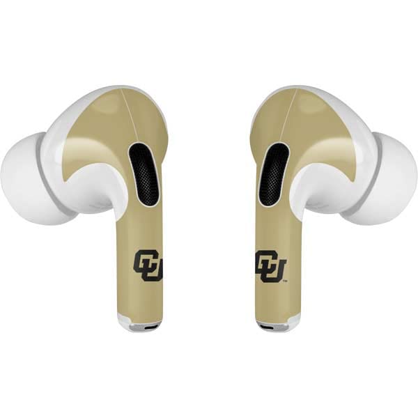 Skinit Decal Audio Skin Compatible with AirPods Pro 2nd Gen - Officially Licensed University of Colorado CU Buffs Design