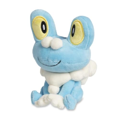 Pokémon Center: Froakie Sitting Cuties - Peluche de 5 ¼ pulgadas