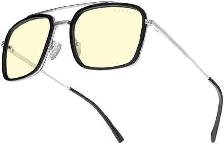 GUNNAR - Stark Industries Edition Blue Light Sunglasses - Blocks 65% Blue Light - Amber Tint