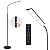 Dimunt LED Floor Lamp, Bright 15W Floor Lamps for Living Room with 1H Timer, Stepless Adjustable 3000K-6000K Colors & Brightness Standing Lamp with Remote & Touch Control Reading Floor Lamps