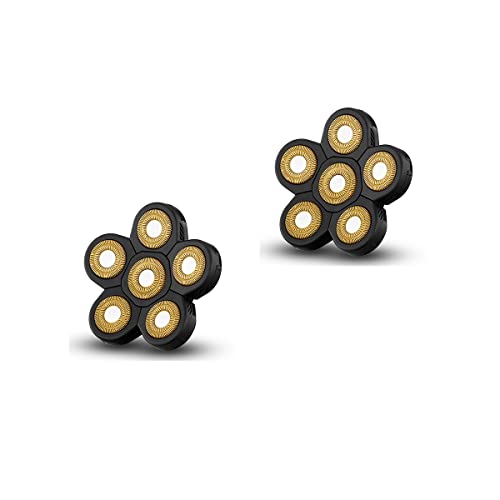 Tête de rechange 6D Roziapro pour rasoir Freedom Head de rechange homme chauve x2