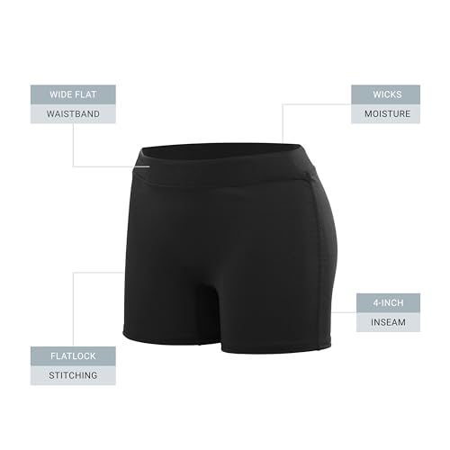 Augusta Sportswear Girls' High Five Knock Out Shorts2