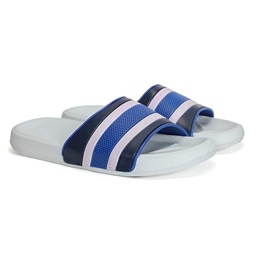Image of Aqualite AL-192 Men Slides Slipper with Slip-on wear, Comfort and Flat Base Flipflop for dailywear uses.