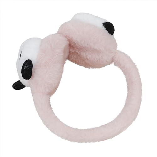 TINAYAUE Cute Panda Earmuffs for Girls Boys Kids Ear Muffs Winter Warm Plush Ear Warmers Faux Fur Windproof Ears Cover3