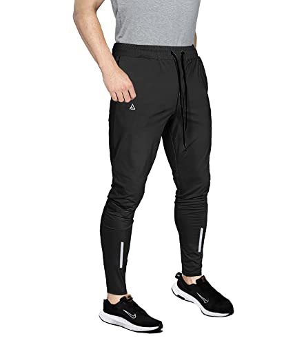 Image of AVOLT Men Slim Fit Lycra Blend Track Pants