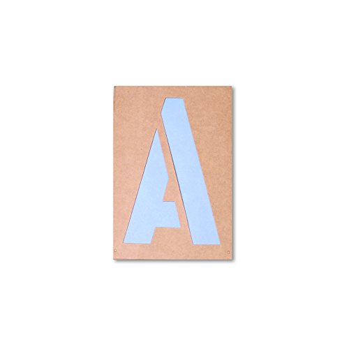 Pochoir lettres gothiques Cosco pour personnaliser vos décorations murales